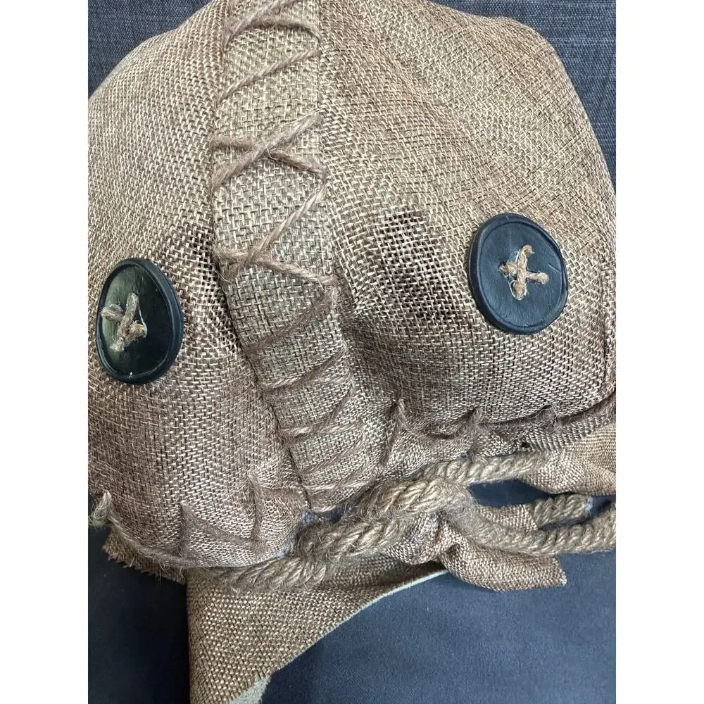Trick r Treat Sam Burlap Mask Adult Halloween Costume Horror Over Head  Cosplay